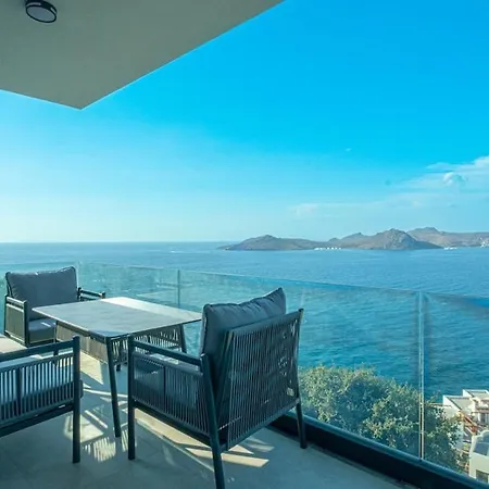Villa Ella Sea View Yalikavak Shared Pool *