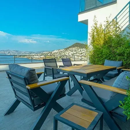 Villa Ella Sea View Yalikavak Shared Pool Bodrum
